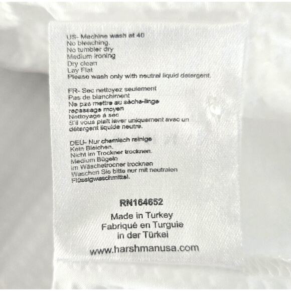 NEW Harshman White Sabina Blouse NWT Size Small - Picture 7 of 8